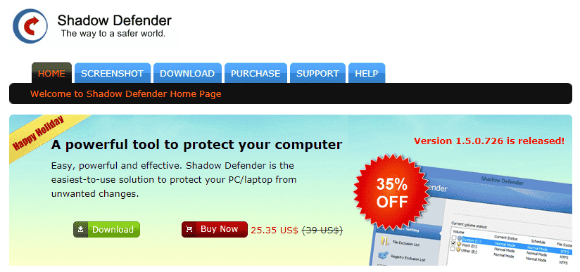 Happy Holiday 2020 - Shadow Defender Coupon Code - BestMaxCoupons