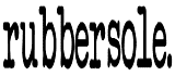 Rubber Sole Coupon Codes