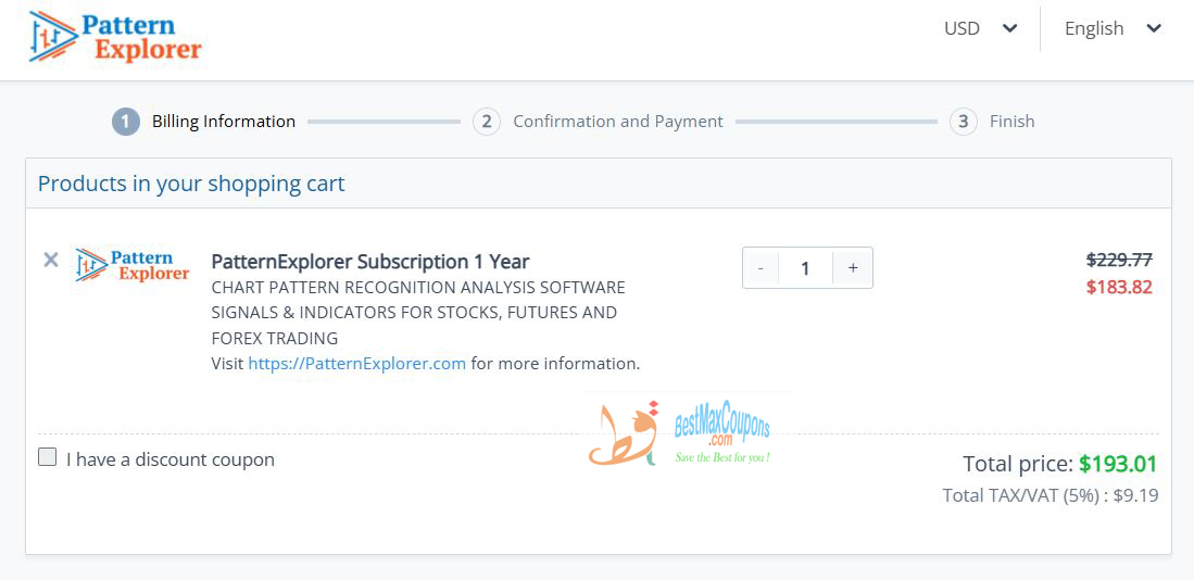 PatternExplorer Coupon Code - Discount 20% Off on PatternExplorer Coupon Code Subscription 1 Year - Bestmaxcoupons