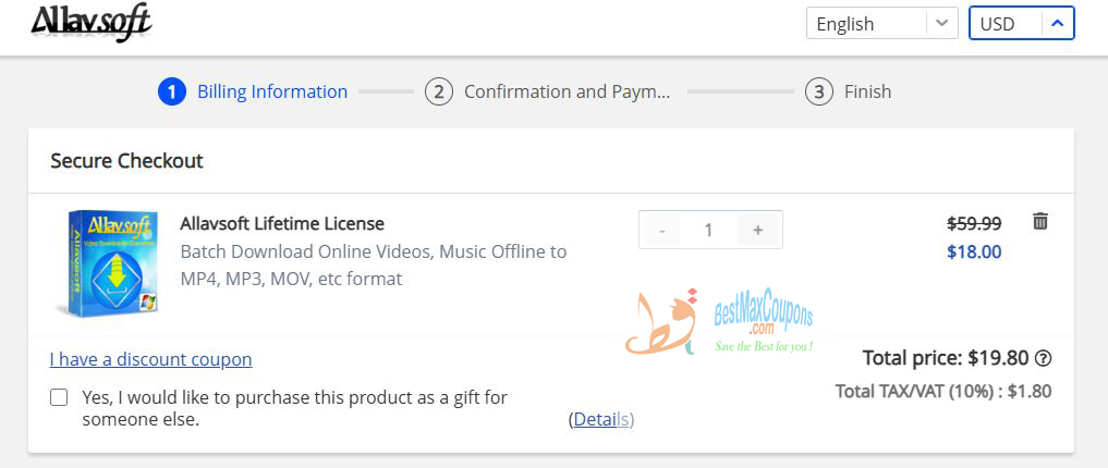 Allavsoft 70% Off Lifetime License Coupon – Bestmaxcoupons Allavsoft Coupon Codes – 70% Off Allavsoft Lifetime Video Downloader License – Bestmaxcoupons
